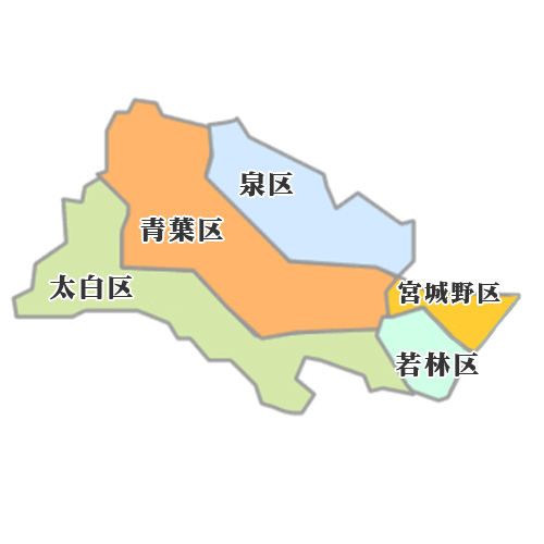 仙台市 地図